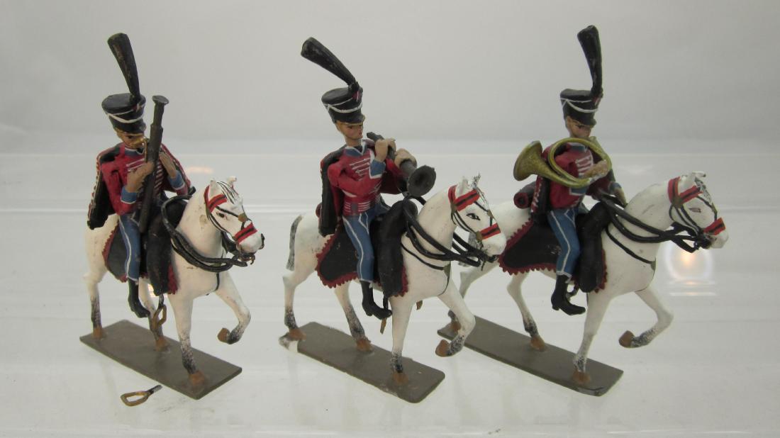 Lucotte Napoleonic French 1st Hussar Band: French 1st Hussar Band. 3 pieces circa 1980s matt paint. Condition excellent.