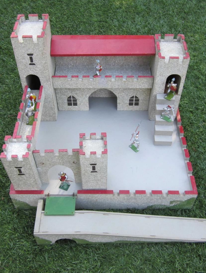 Unknown Maker 1950s All-Wood Castle (1 of 1)