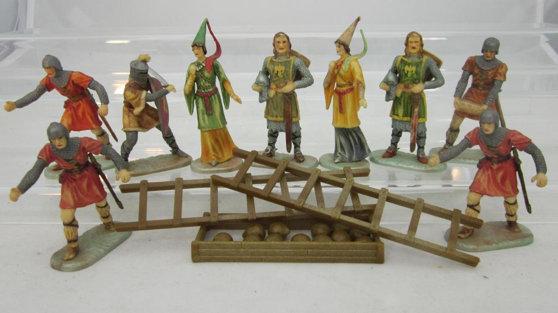 Elastolin Plastic 6.5cm Medieval Personalities (1 of 1)
