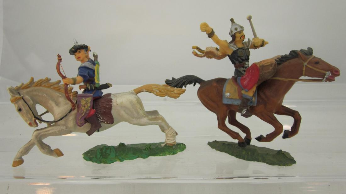 Elastolin Plastic 6.5cm 3rd Painting Huns (1 of 1)