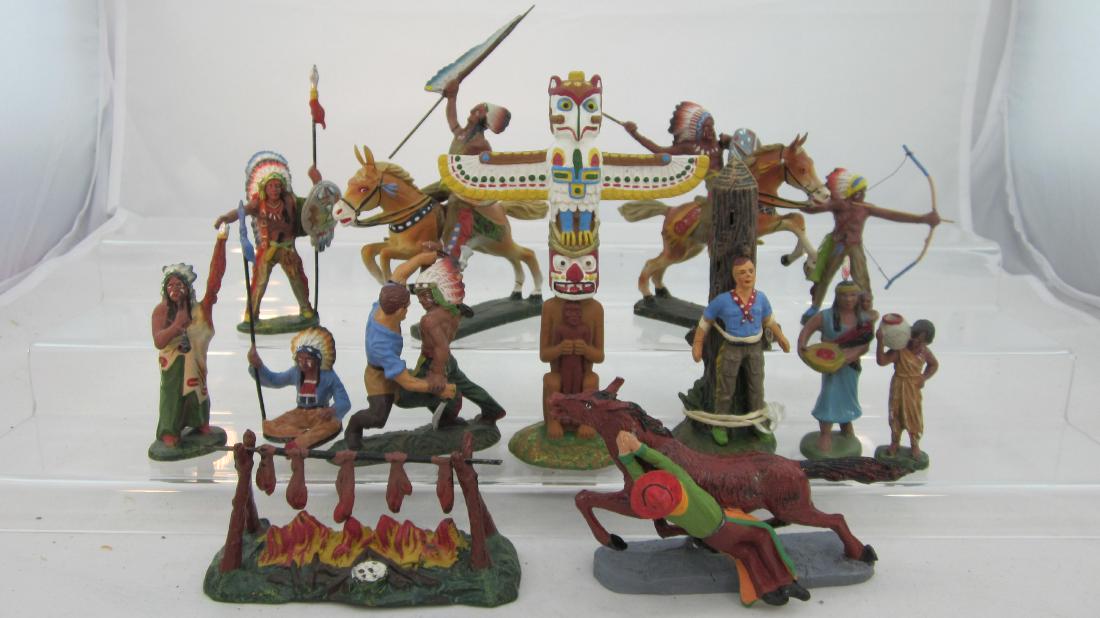 Elastolin Composition Cowboys & Indians (1 of 1)