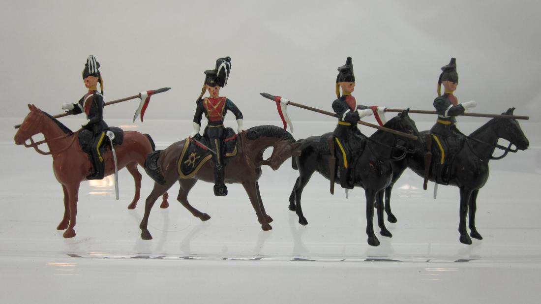 Britains Set #24 9th Lancers with Slung Lances (1 of 1)