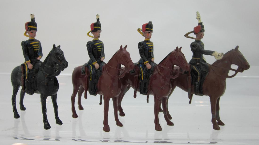 Britains Set #315 10th Hussars at Halt (1 of 1)