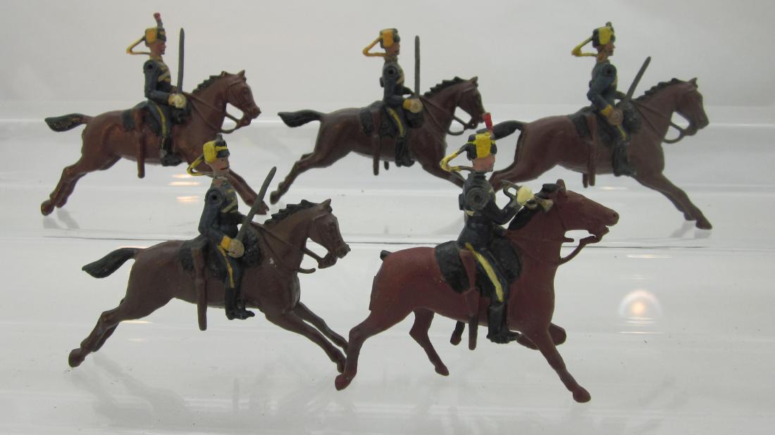 Britains Set #8 4th Hussars Dated 1901 (1 of 1)