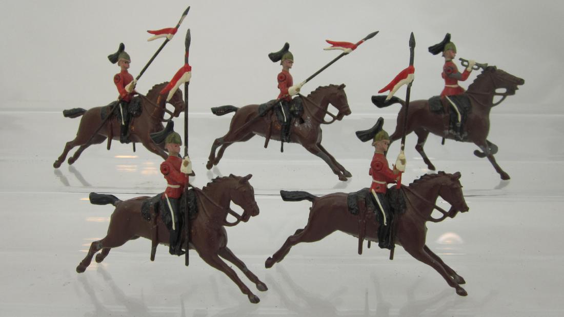 Britains Set #44 Queens Bays Lancers (1 of 1)