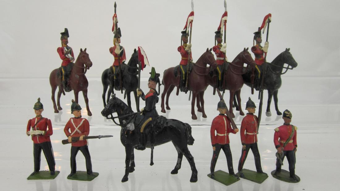 Britains Assorted British Cavalry & Infantry (1 of 1)