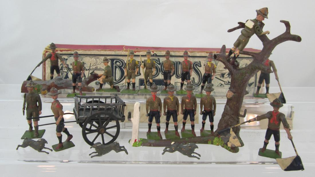 Britains Boy Scout Assortment from Sets #162 & #16 (1 of 1)