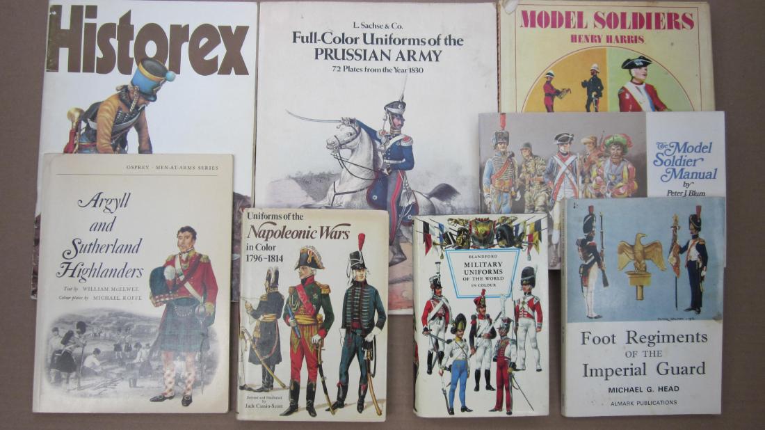 Model Soldier Research Books Assortment (1 of 1)