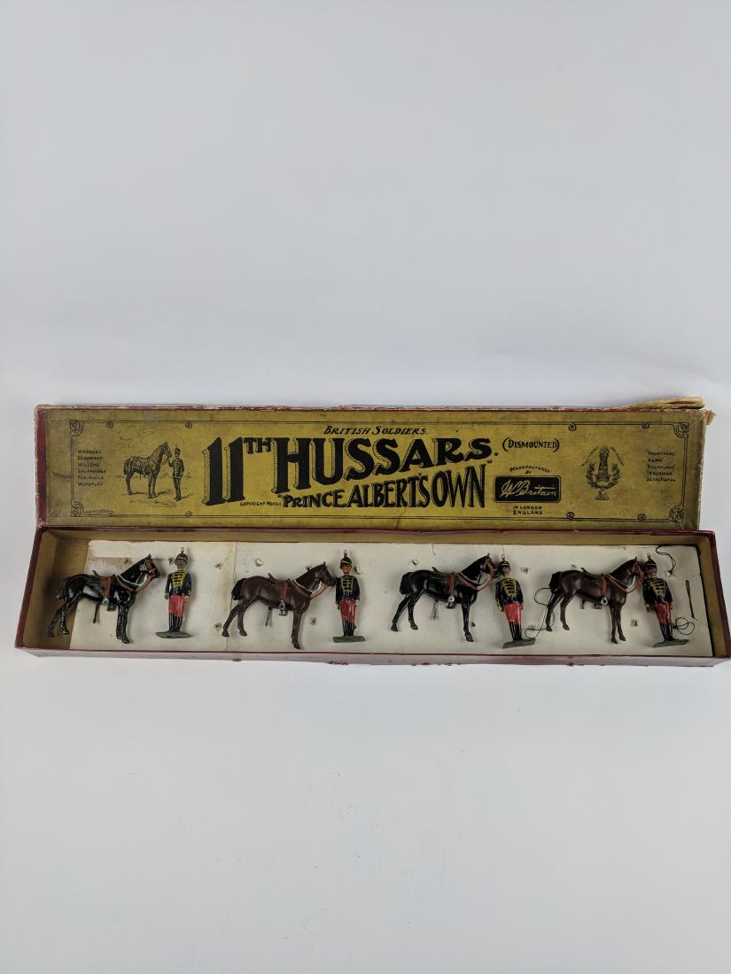 Britains Set 182 11th Hussars Pre War (1 of 1)