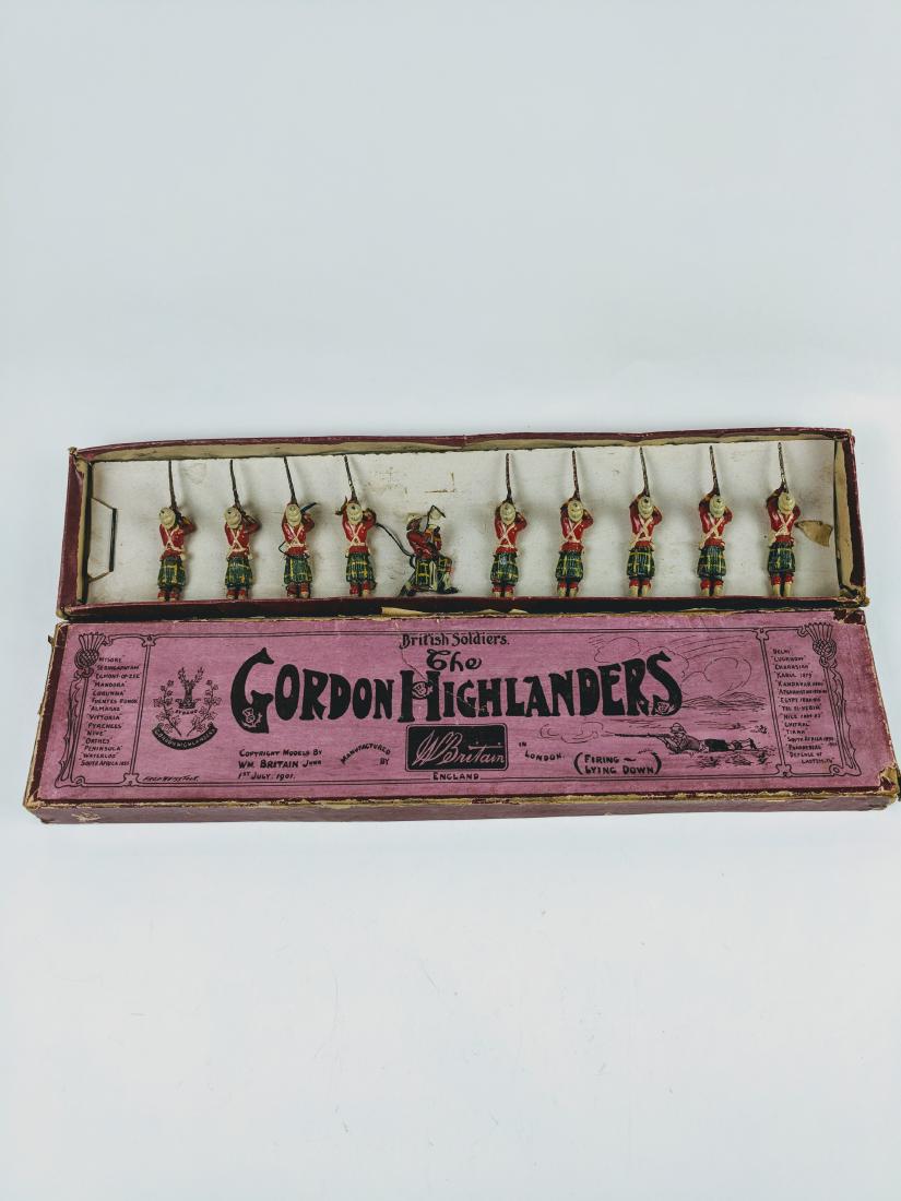 Britains Set 118 Gordon Highlanders Pre War (1 of 1)
