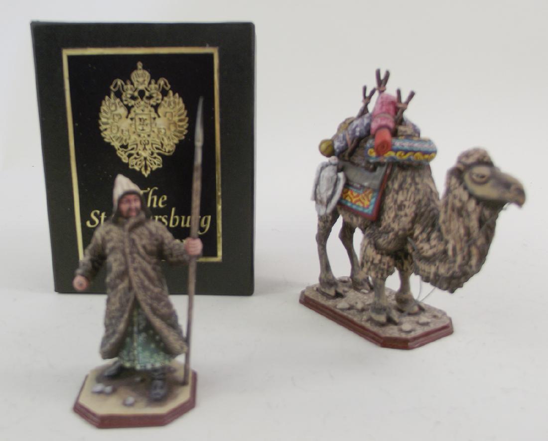 St. Petersburg Collection Mongol and Camel: 1 piece with box, excellent condition