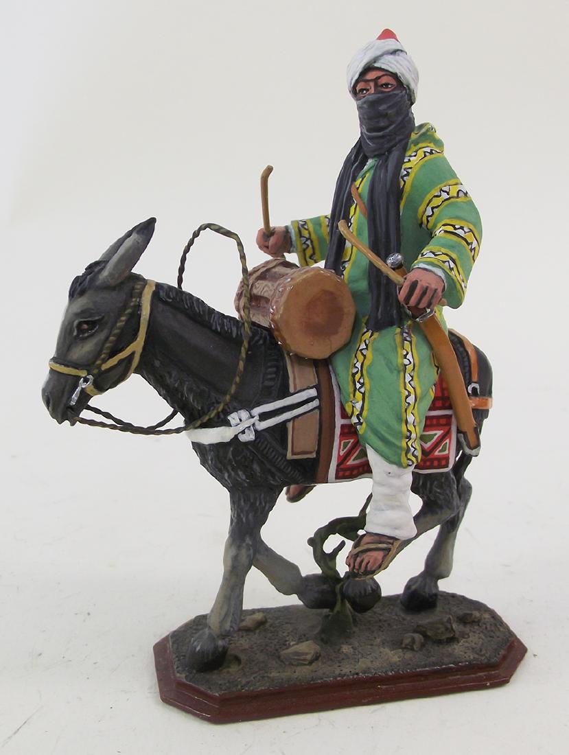 St. Petersburg Collection Mongol Drummer: 1 piece with box, excellent condition