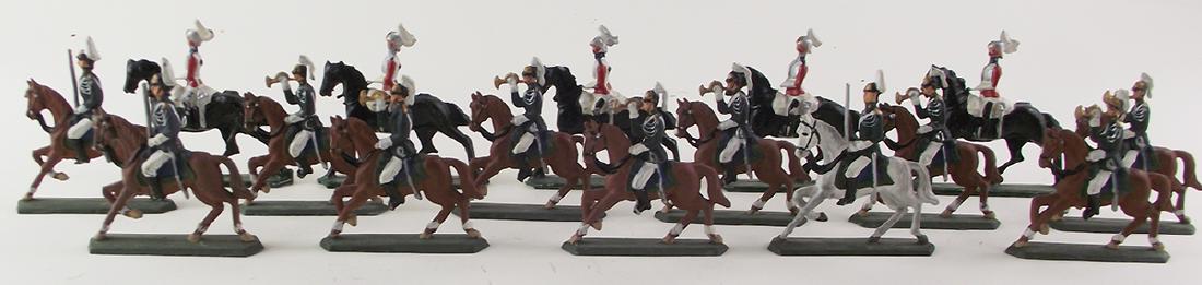 British Horse Guards and French Cuirassiers (1 of 1)