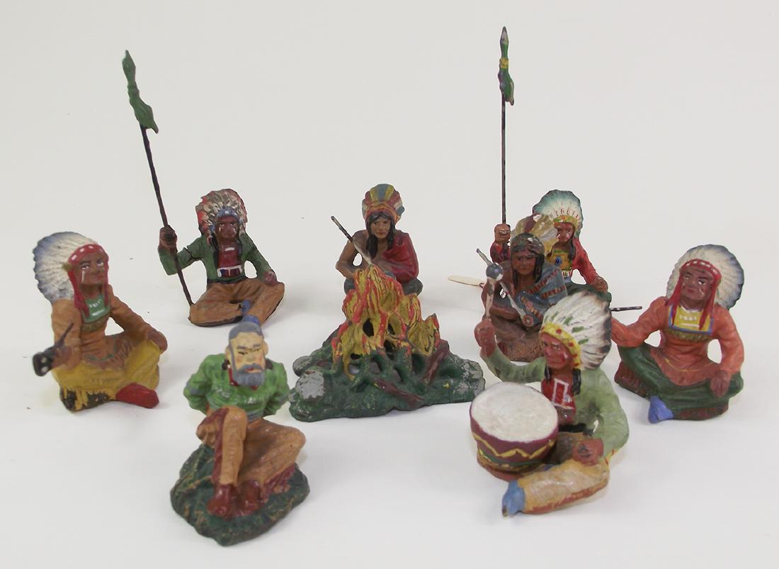 Elastolin Indian Encampment (1 of 1)