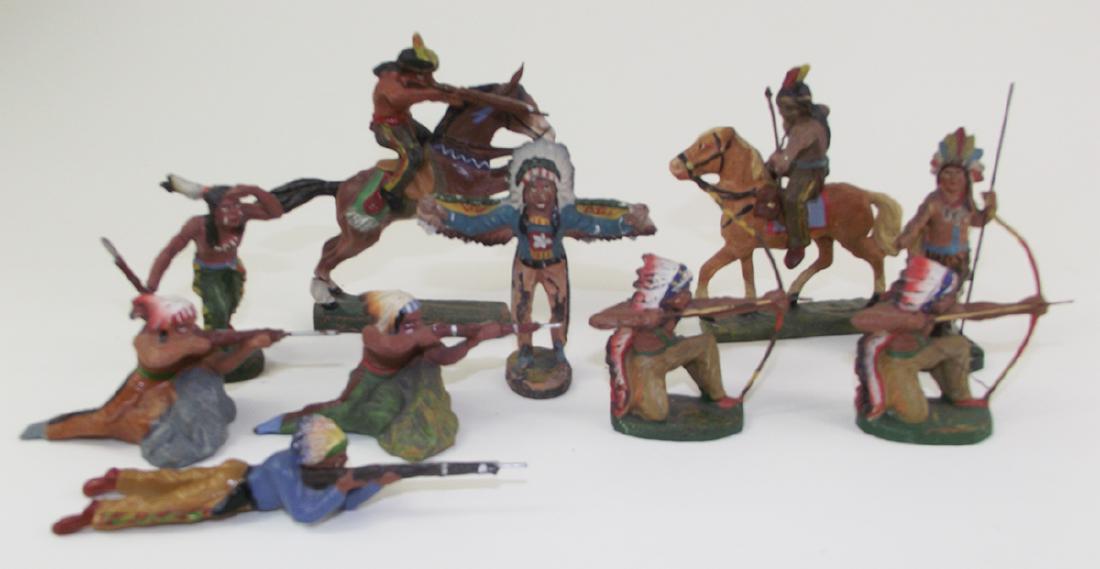 Elastolin on Foot and Mounted Group (1 of 1)