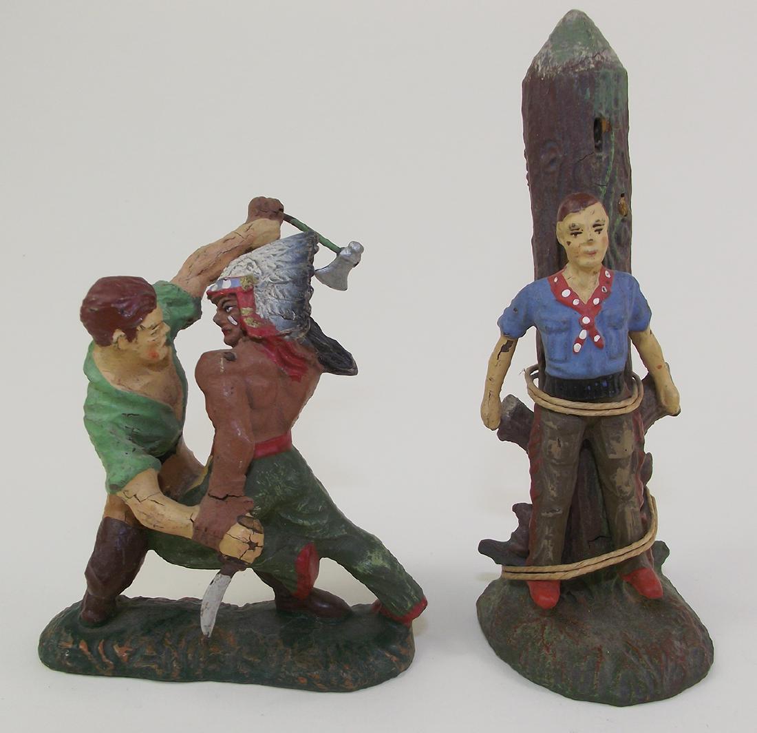 Elastolin Indian & Cowboys Fight (1 of 1)