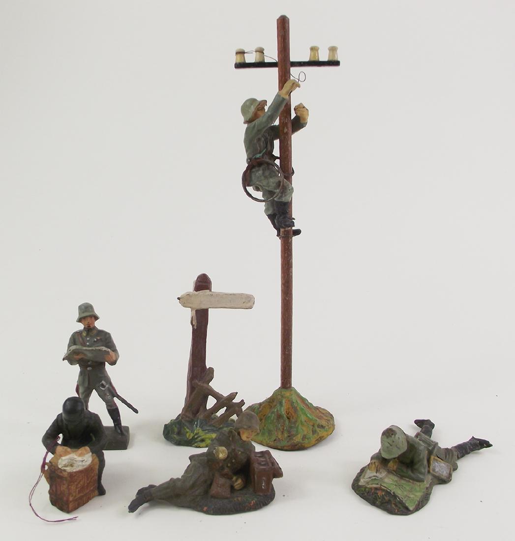 Elastolin WWII Communications Group (1 of 1)