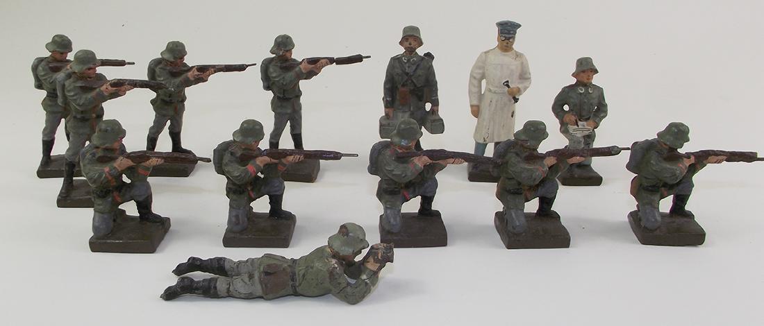 Lineol WWII German Infantry (1 of 1)