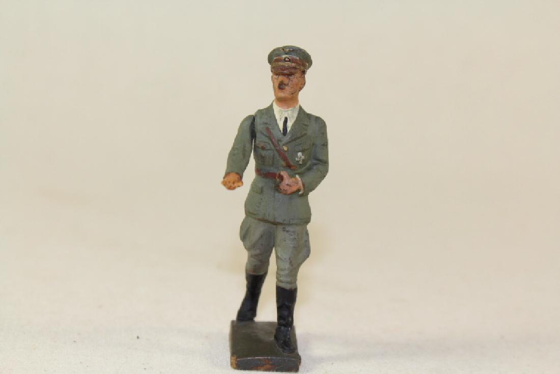Lineol Adolf Hitler Green Uniform: Moving Arm Very Good/Excellent Moving Arm Very Good/Excellent 1 Piece