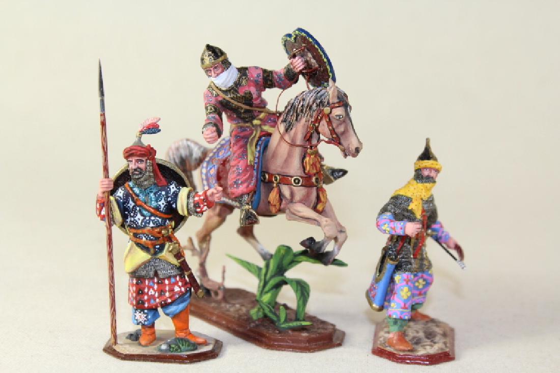 Aero Art St Petersburg Persian Infantry & Cavalry: #351 #324 #323 Near Mint Condition 3 Pieces