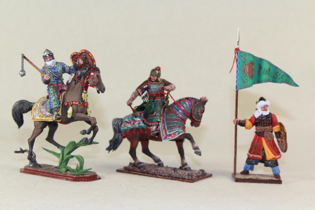 Aero Art St Petersburg Mongols And Moors: #33 #098 Mounted And Foot MN2 Near Mint Condition Excellent Box 3 Pieces