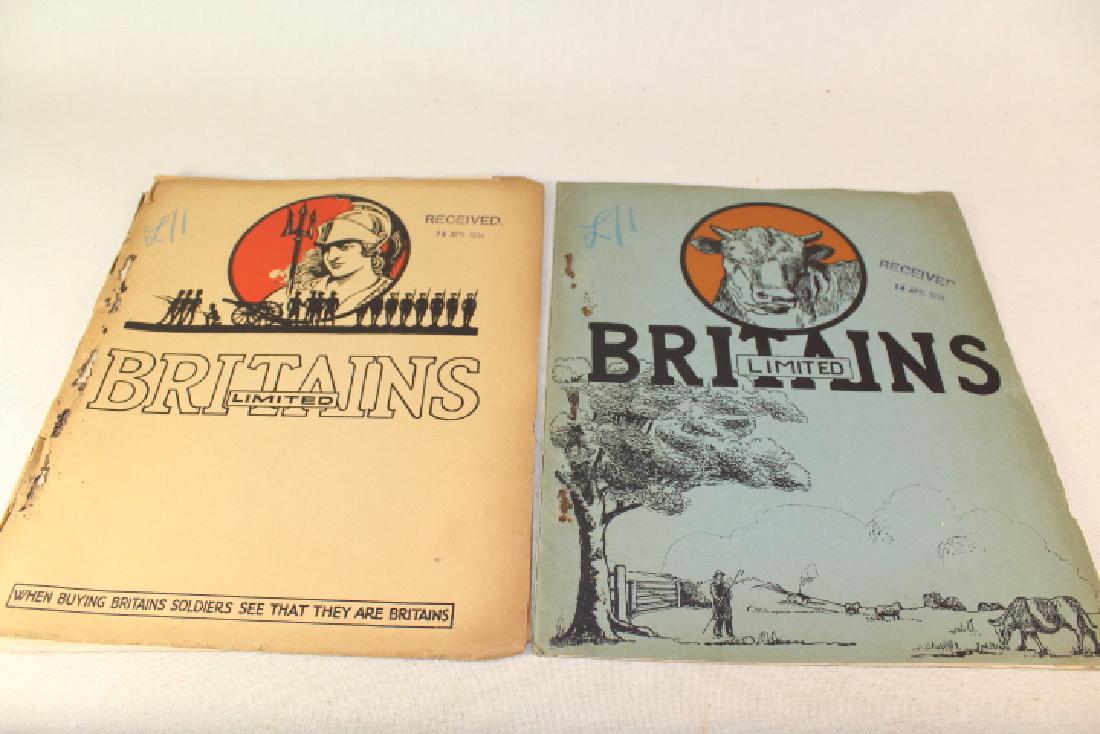 W. Britains 1934 Catalogs Farm And Soldiers (1 of 1)