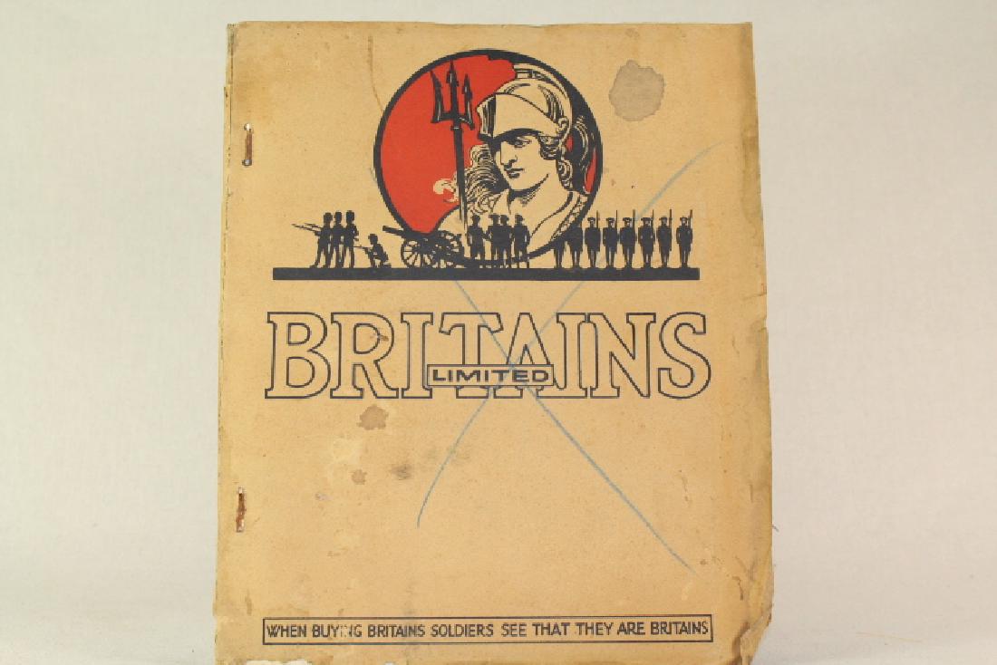 W. Britains Pre 1930 Catalogue: Poor Condition Original 1 Piece