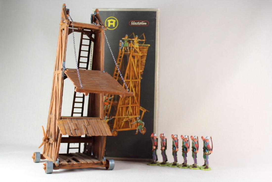 Elastolin Seige Tower With Archers #9885 #8647 (1 of 1)