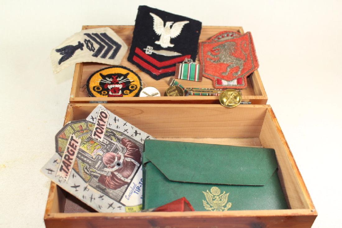 Militaria Patches, Ration Books, Medals (1 of 1)