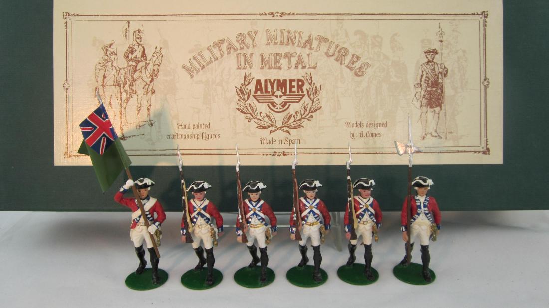 Alymer of Spain Set #AB64 British Infantry. (1 of 1)