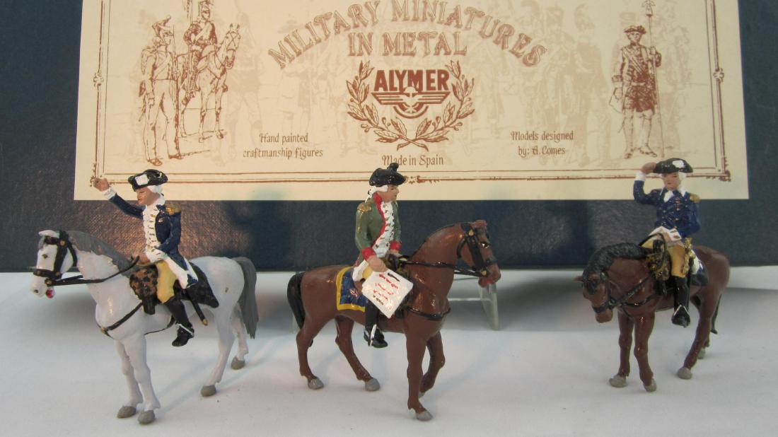 Alymer Set #AB63 Geo. Washington & Aides. (1 of 1)