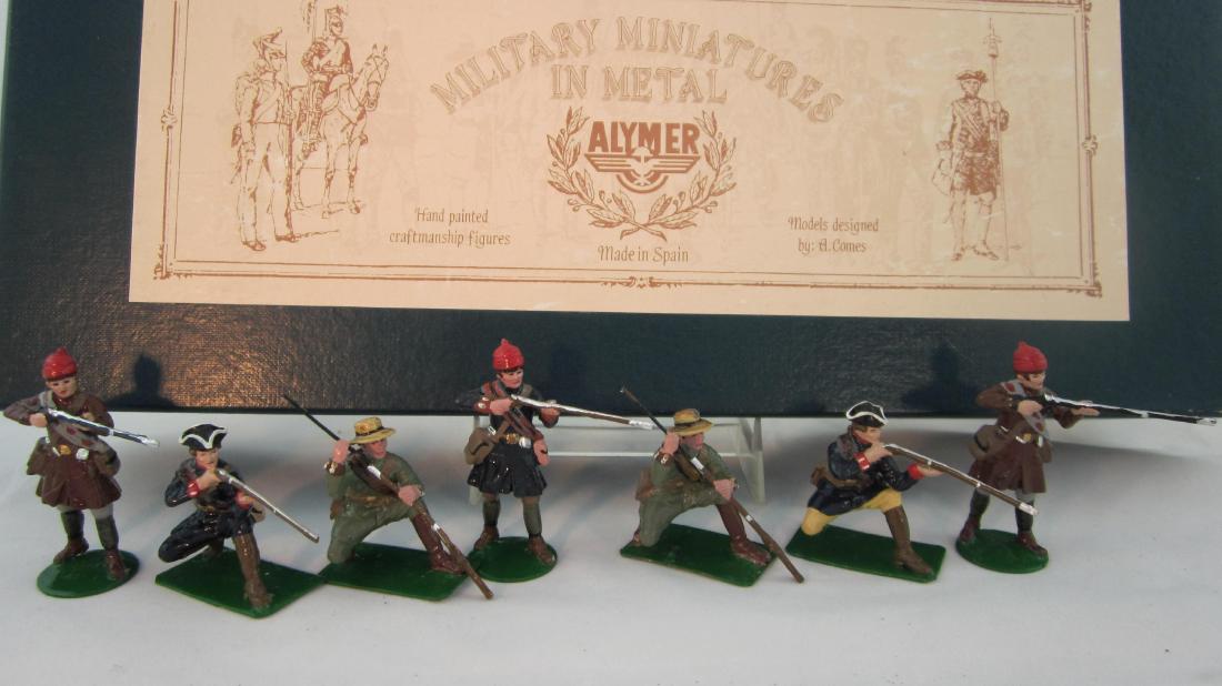 Alymer of Spain Set #AB68 Colonial militia. (1 of 1)