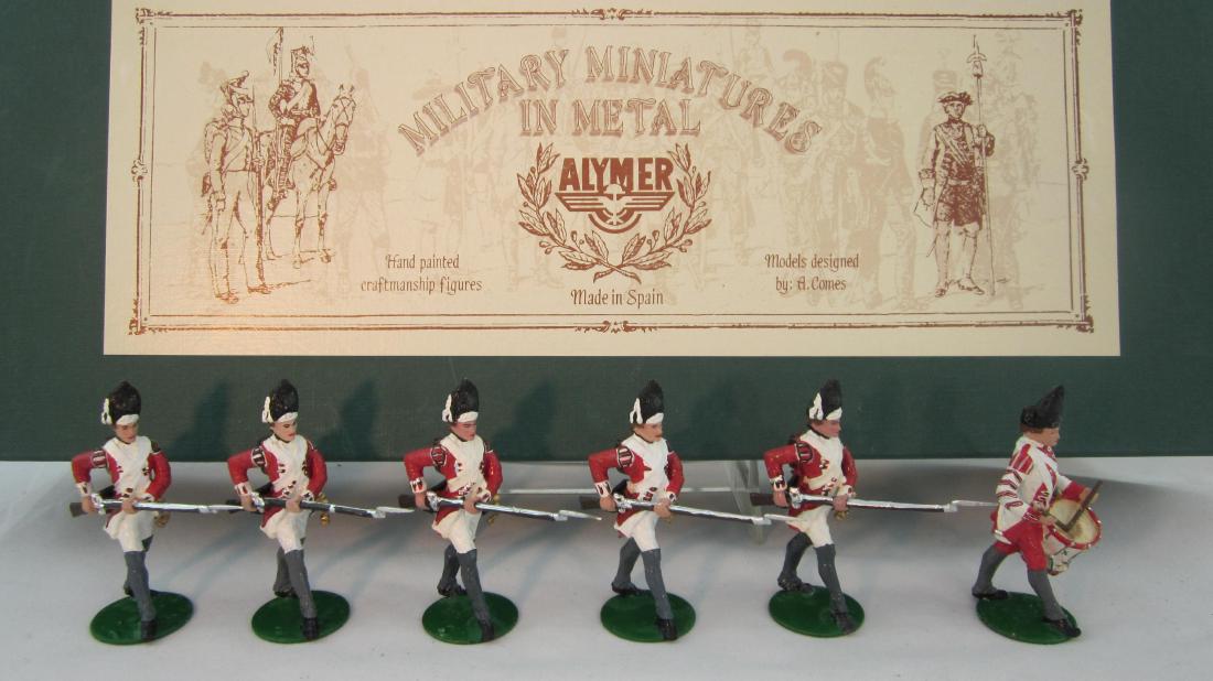 Alymer of Spain Set #AB70 43rd Regiment. (1 of 1)