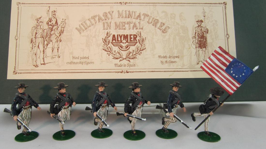 Alymer Set #AB103 4th Continental Marines. (1 of 1)