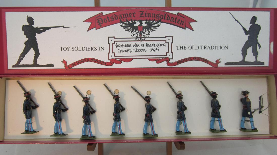 Potsdamer Zinnsoldaten Corp de Afrique, 1863. (1 of 1)