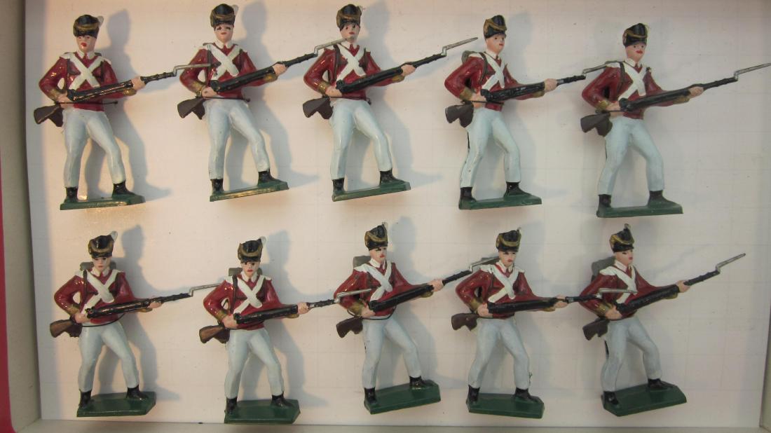 Potsdamer Zinnsoldaten British Infantry 1812. (1 of 1)