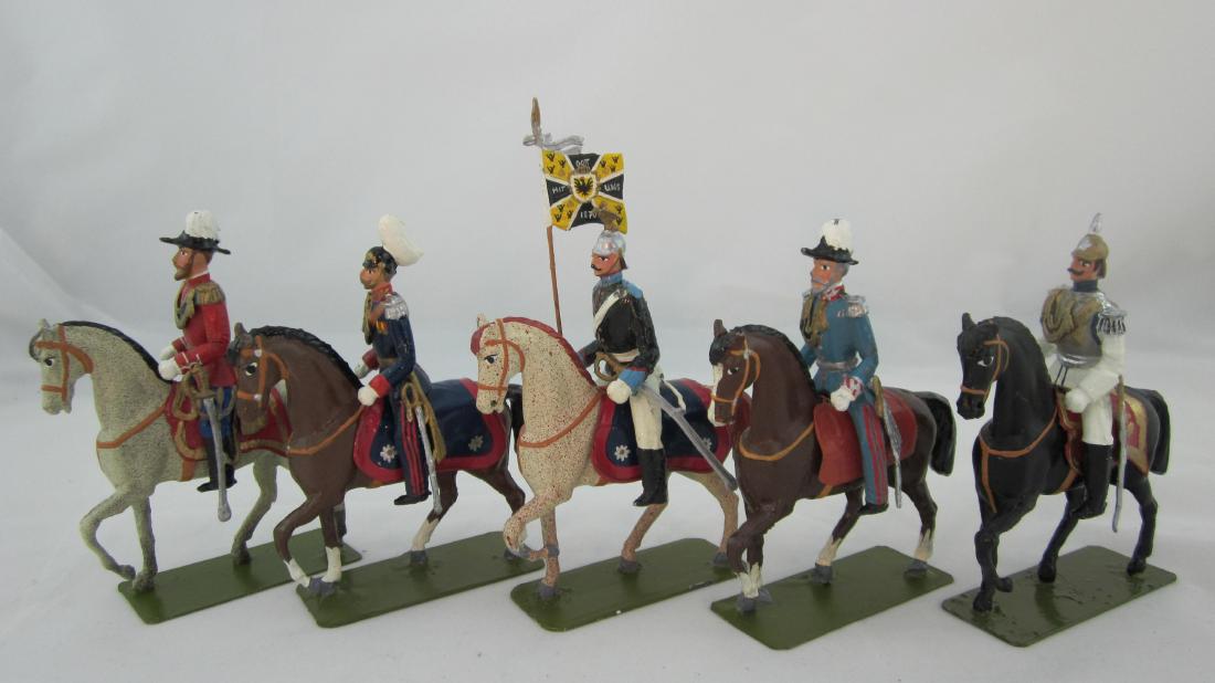 Potsdamer Zinnsoldaten Council of War, 1914. (1 of 1)