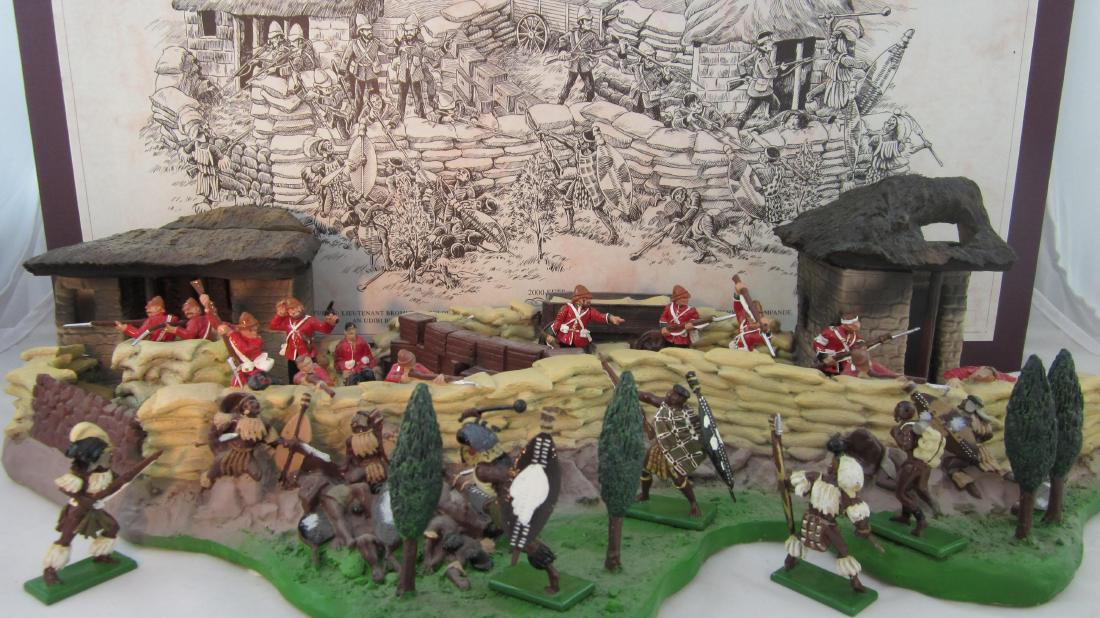 Britains Set 5198 Rorke's Drift, Zulu War 1879.