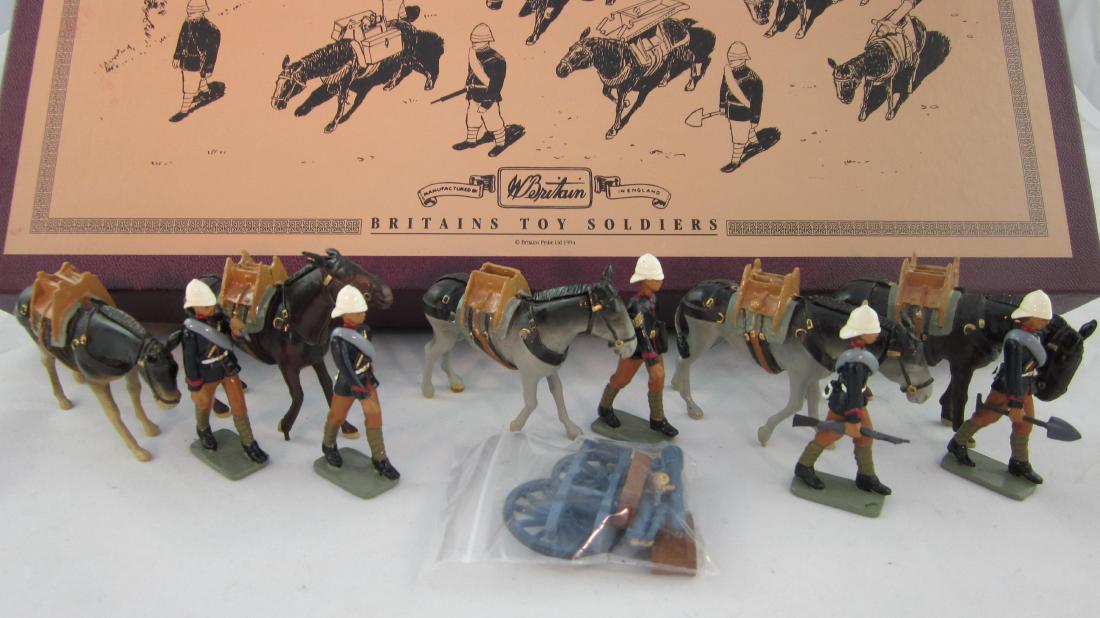 Britains Set #8857 Royal Mountain Artillery. (1 of 1)