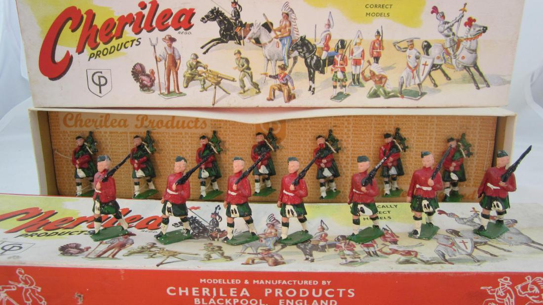 Cherilea Sets #S/131 & S/133 Highlanders. (1 of 1)