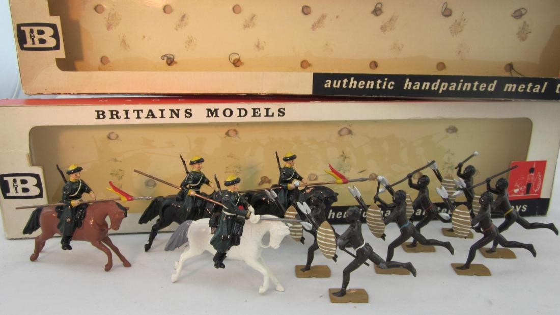 Britains Boxed Cello Front Set #s 9190 & 9273. (1 of 1)