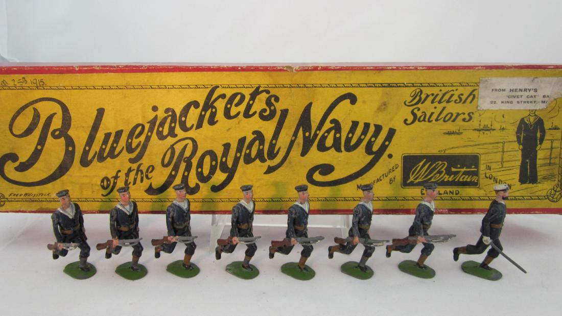 Britains Set #78 Royal Naval Bluejackets. (1 of 1)