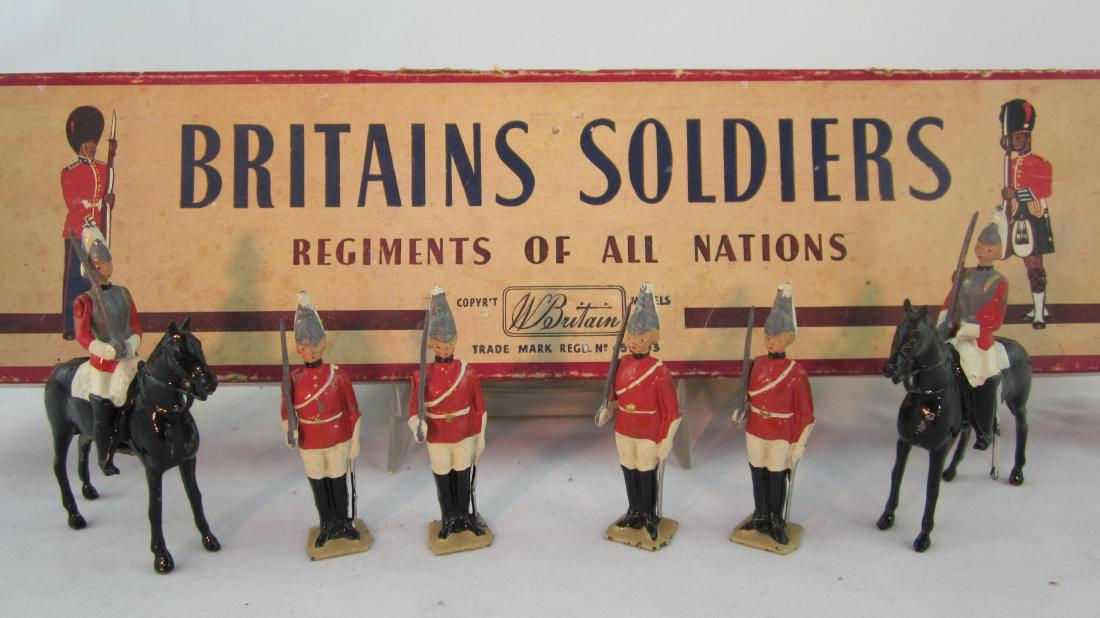 Britains Set #2029 Lifeguards Mounted & Foot. (1 of 1)