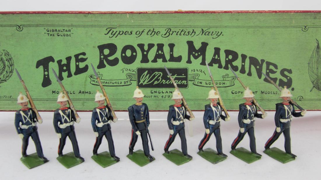 Britains Set #35 Royal Marines. (1 of 1)