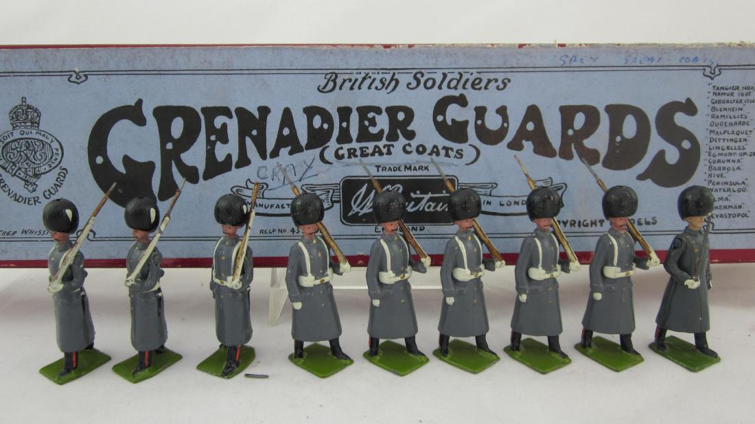 Britains Set #312 Grenadier Guards In Coats. (1 of 1)