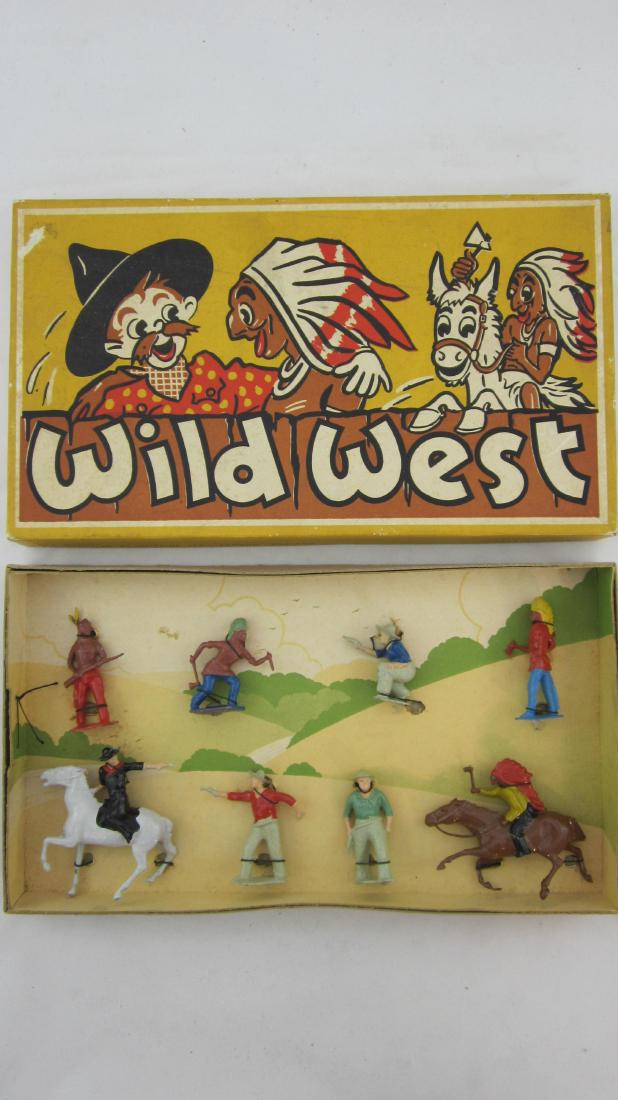 Britains Set #167S Cowboys & American Indians. (1 of 1)