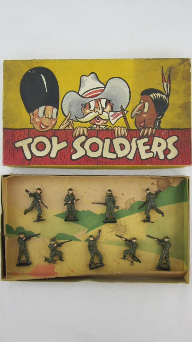 Britains Set #217S British Soldiers in Khaki. (1 of 1)