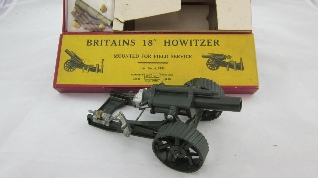 Britains Set #2107 18" Howitzer On Wheels. (1 of 1)
