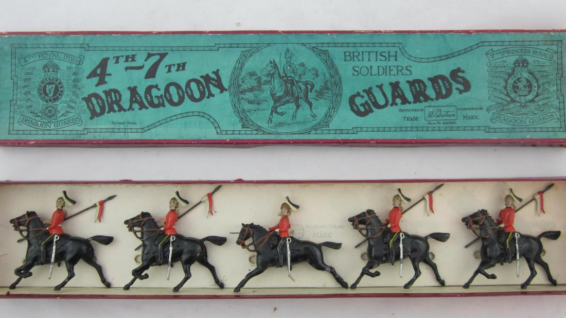 Britains Set #127 4th/7th Dragoon Guards. (1 of 1)