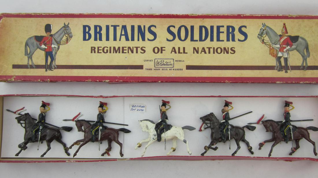 Britains Set #2076 12th Royal Lancers. (1 of 1)